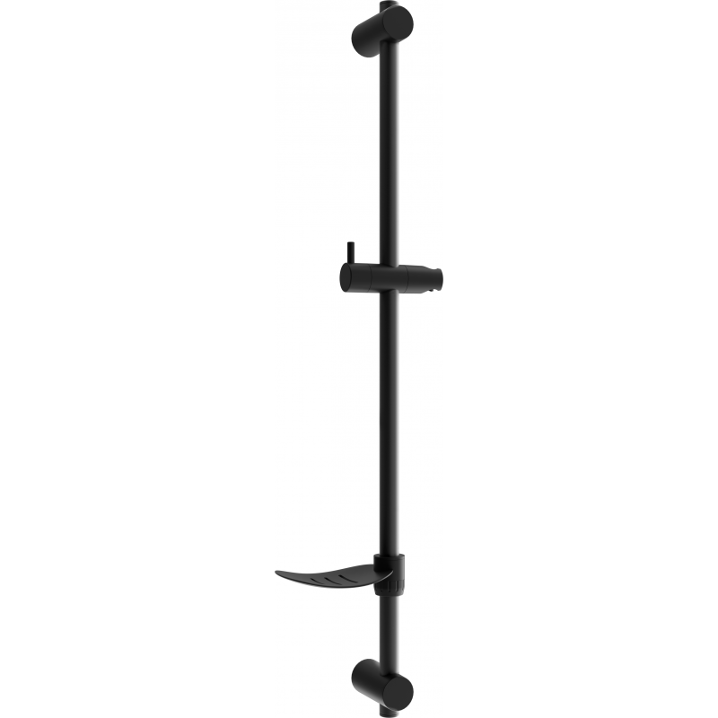 Mexen DF bară de duș cu săpunieră 80 cm, negru - 79382-70