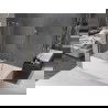 Mexen Velar paravan cadă 2-aripi culisant 80 x 150 cm, transparent, Auriu - 896-080-000-01-50