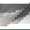 Mexen Velar paravan cadă 2-aripi culisant 75 x 150 cm, transparent, Auriu - 896-075-000-01-50