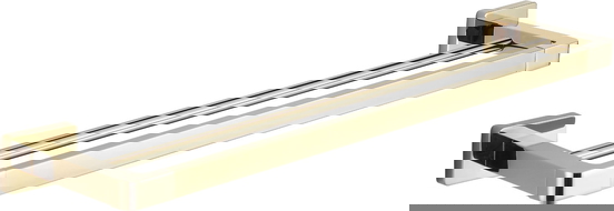 Mexen Asis suport dublu pentru prosop, auriu - 7017625-50