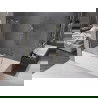 Mexen Velar paravan cadă 2-aripi culisant 95 x 150 cm, transparent, Auriu - 896-095-000-01-50