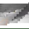 Mexen Velar paravan cadă 2-aripi culisant 110 x 150 cm, transparent, Auriu - 896-110-000-01-50