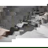 Mexen Velar paravan cadă 2-aripi culisant 95 x 150 cm, transparent, auriu cu aspect periat - 896-095-000-01-55