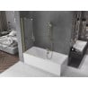 Mexen Velar paravan de baie 2-paneluri glisante 110 x 150 cm, transparent, auriu periat - 896-110-000-01-55