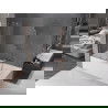 Mexen Velar paravan cadă 2-aripi culisant 80 x 150 cm, transparent, Roz-auriu - 896-080-000-01-60