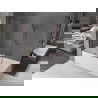 Mexen Velar paravan cadă 2-aripi culisant 120 x 150 cm, transparent, Roz-auriu - 896-120-000-01-60
