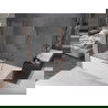 Mexen Velar paravan cadă 2-aripi culisant 140 x 150 cm, transparent, Roz-auriu - 896-140-000-01-60