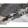Mexen Velar paravan cadă 2-aripi culisant 140 x 150 cm, transparent, Roz-auriu - 896-140-000-01-60
