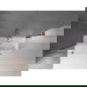 Mexen Velar paravan cadă 2-aripi culisant 120 x 150 cm, transparent, Cupru cu aspect periat - 896-120-000-01-65