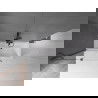 Mexen Velar paravan cadă 2-aripi culisant 120 x 150 cm, transparent, gun gray cu aspect periat - 896-120-000-01-66