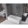 Mexen Velar paravan pentru cadă, cu 2 uși glisante, 150 x 150 cm, transparent, crom - 896-150-000-01-01