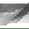 Mexen Velar paravan cadă 2-aripi culisant 160 x 150 cm, transparent, Crom - 896-160-000-01-01