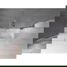 Mexen Velar paravan cadă 2-aripi culisant 170 x 150 cm, transparent, Crom - 896-170-000-01-01