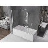 Mexen Velar paravan de baie cu 2 aripi glisante 170 x 150 cm, transparent, alb - 896-170-000-01-20