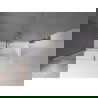 Mexen Velar paravan cadă 2-aripi culisant 170 x 150 cm, transparent, Auriu - 896-170-000-01-50