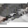 Mexen Velar paravan cadă 2-aripi culisant 180 x 150 cm, transparent, auriu cu aspect periat - 896-180-000-01-55