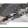 Mexen Velar paravan cadă 2-aripi culisant 160 x 150 cm, transparent, Roz-auriu - 896-160-000-01-60