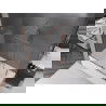 Mexen Velar 2 szárnyas kádparaván mozgatható 180 x 150 cm, Átlátszó, Rózsaszín-arany - 896-180-000-01-60