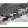 Mexen Velar paravan de baie cu 2 uși glisante 150 x 150 cm, transparent, negru - 896-150-000-01-70