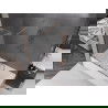 Mexen Velar kétszárnyú zuhanyfal, 150 x 150 cm, átlátszó, csiszolt réz - 896-150-000-01-65