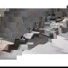 Mexen Velar paravan cadă 2-aripi culisant 170 x 150 cm, transparent, Cupru cu aspect periat - 896-170-000-01-65