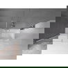 Mexen Velar paravan cadă 2-aripi culisant 150 x 150 cm, transparent, Crom - 896-150-000-01-01