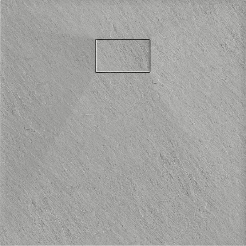 Mexen Hugo SMC négyszögletes zuhanytálca 70 x 70 cm, szürke - 42617070