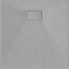Mexen Hugo SMC négyszögletes zuhanytálca 70 x 70 cm, szürke - 42617070