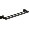 Mexen Asis cuier dublu pentru prosop, negru - 7017625-70