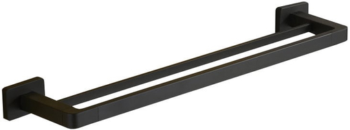 Mexen Asis cuier dublu pentru prosop, negru - 7017625-70