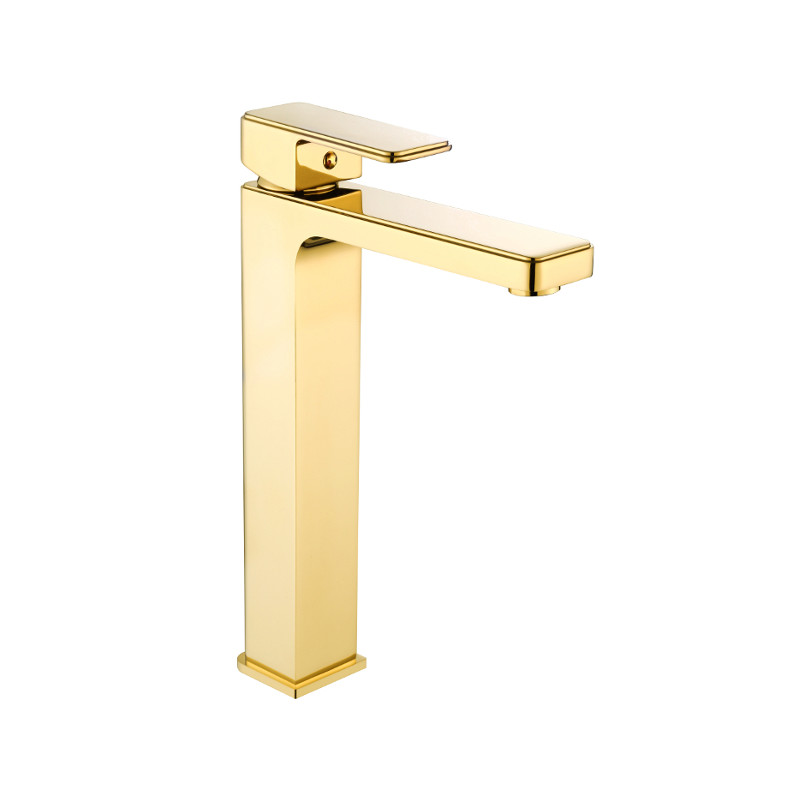 Mexen Cetus baterie de chiuvetă înaltă, aurie - 744310-50