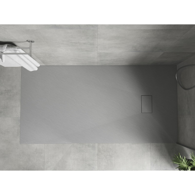 Mexen Hugo Brod de duș dreptunghiular SMC 180 x 90 cm, gri - 42619018