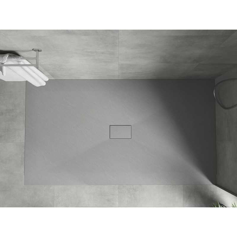 Mexen Hugo tavă de duș dreptunghiulară SMC 200 x 100 cm, gri - 42611020