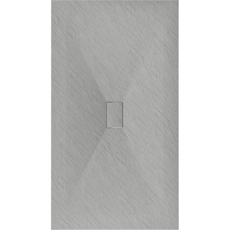 Mexen Hugo téglalap alakú zuhanytálca SMC 200 x 100 cm, szürke - 42611020