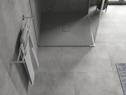 Mexen Hugo cabina de ducha cuadrada SMC 100 x 100 cm, gris - 42611010