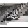 Mexen Velar Duo paravan cadă 2-aripi culisant 140 x 150 cm, transparent, Crom - 896-140-000-02-01