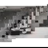 Mexen Velar Duo paravan cadă 2-aripi culisant 160 x 150 cm, transparent, Crom - 896-160-000-02-01