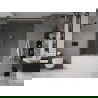 Mexen Velar Duo paravan cadă 2-aripi culisant 150 x 150 cm, transparent, Auriu - 896-150-000-02-50