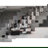Mexen Velar Duo 2 szárnyas kádparaván mozgatható 140 x 150 cm, Átlátszó, Rózsaszín-arany - 896-140-000-02-60