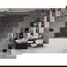 Mexen Velar Duo paravan cadă 2-aripi culisant 150 x 150 cm, transparent, Roz-auriu - 896-150-000-02-60