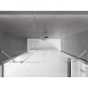 Mexen Velar Duo paravan cadă 2-aripi culisant 170 x 150 cm, transparent, Crom - 896-170-000-02-01