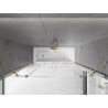 Mexen Velar Duo paravan cadă 2-aripi culisant 180 x 150 cm, transparent, Auriu - 896-180-000-02-50