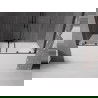 Mexen Velar Duo paravan cadă 2-aripi culisant 170 x 150 cm, transparent, gun gray cu aspect periat - 896-170-000-02-66