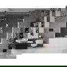 Mexen Velar Duo paravan cadă 2-aripi culisant 140 x 150 cm, transparent, Albă - 896-140-000-02-20