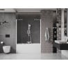 Mexen Velar Duo paravan de cadă cu 2 canaturi glisante 150 x 150 cm, transparent, alb - 896-150-000-02-20