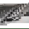 Mexen Velar Duo paravan cadă 2-aripi culisant 170 x 150 cm, transparent, Albă - 896-170-000-02-20