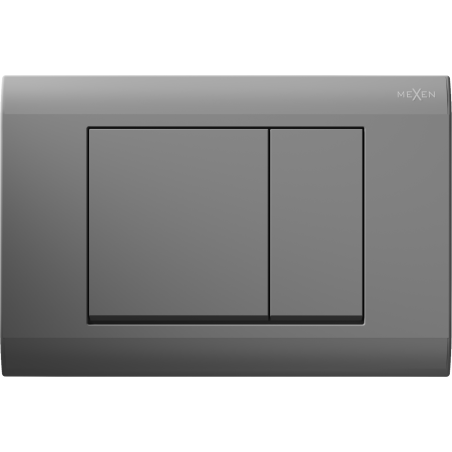 Buton de spălare Mexen Fenix 01, gun gray - 600166