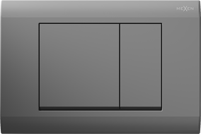 Buton de spălare Mexen Fenix 01, gun gray - 600166