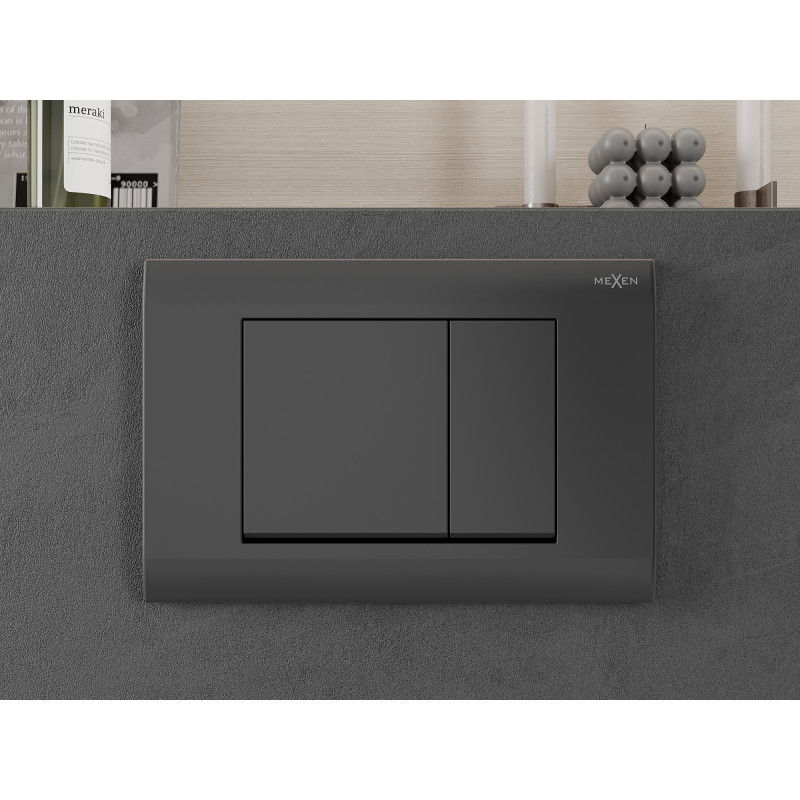 Mexen Fenix 01 öblítőgomb, gun gray - 600166