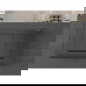 Mexen Fenix 01 öblítési gomb, fegyverszürke - 600166